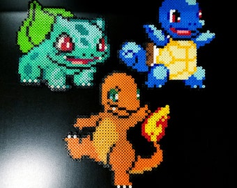 Bulbasaur, Charmander, & Squirtle Decorations