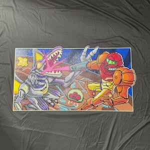 Metroid Mural