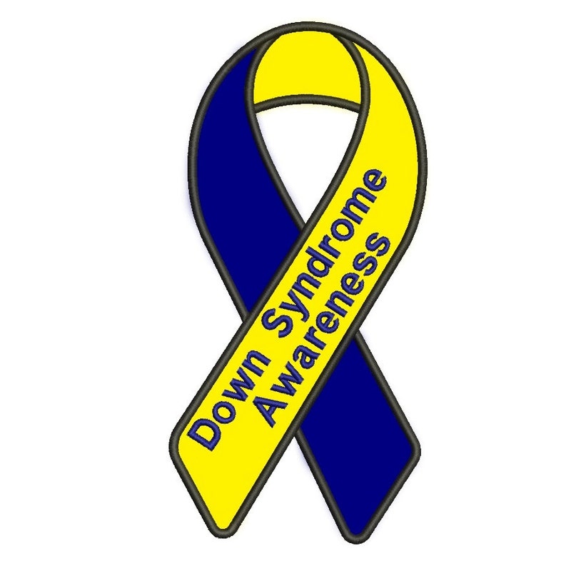 Down Syndrome Awareness Ribbon - Etsy