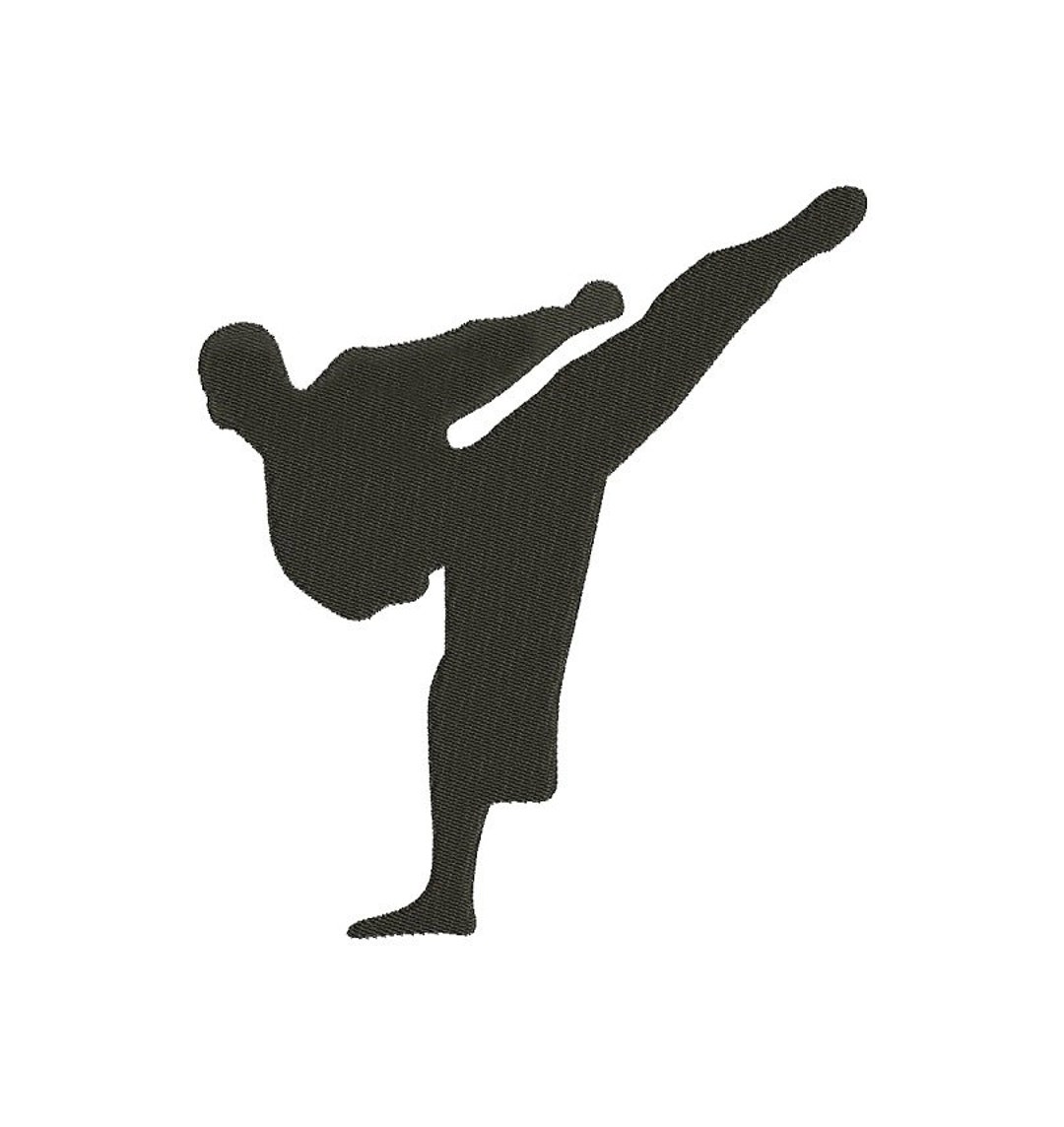 Martial Arts Karate Filled Machine Embroidery Digitized Design - Etsy