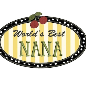 World&#39;s best Nana Applique Machine Embroidery Digitized  Design Pattern