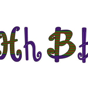 Halloween Machine Embroidery Font Upper and Lower Case Satin Stitch Digitized -Instant Download-2,3,4 inch