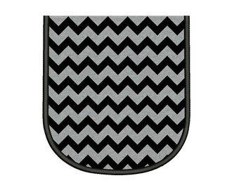 Pocket Applique Machine Embroidery Digitized Filled Design Pattern  - Instant Download - 4x4 , 5x7, and 6x10 -hoops