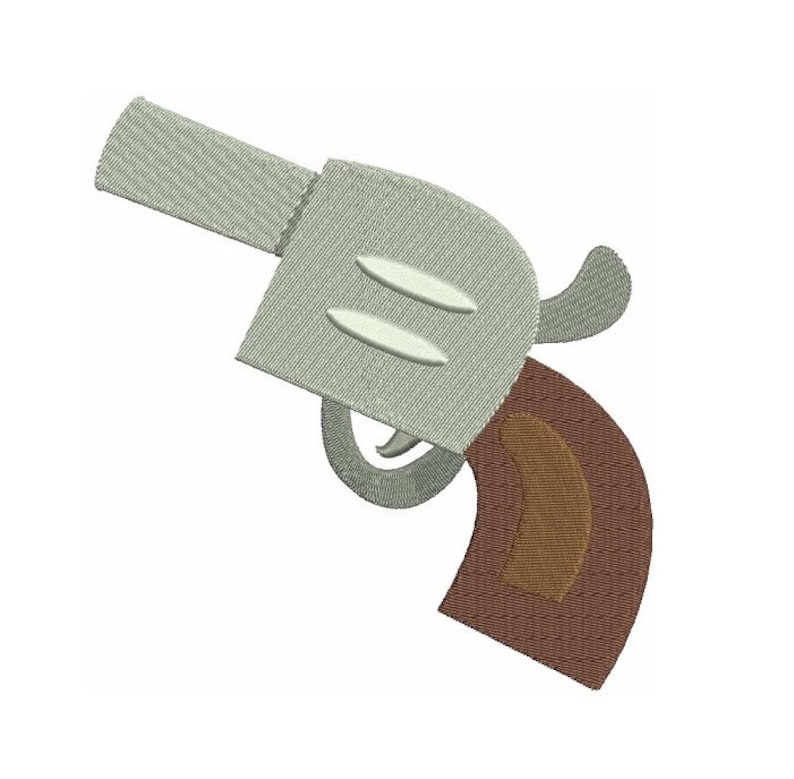 Gun Outline Embroidery Designs Machine Embroidery Designs