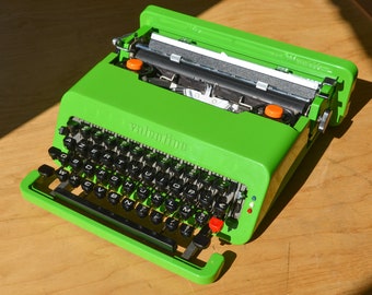 RARE - Original Green Olivetti Valentine Typewriter