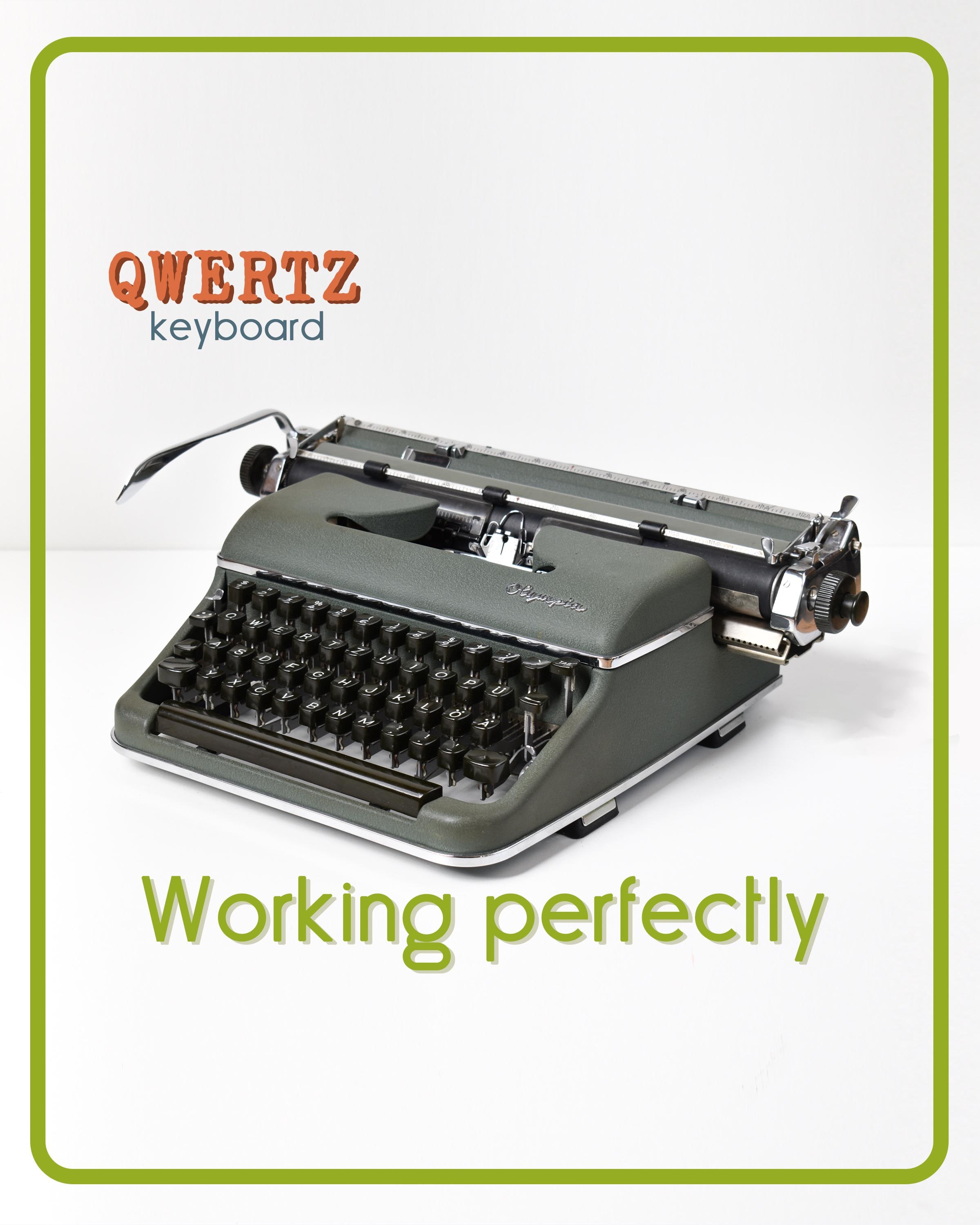 Olympia Deluxe Typewriter - Etsy