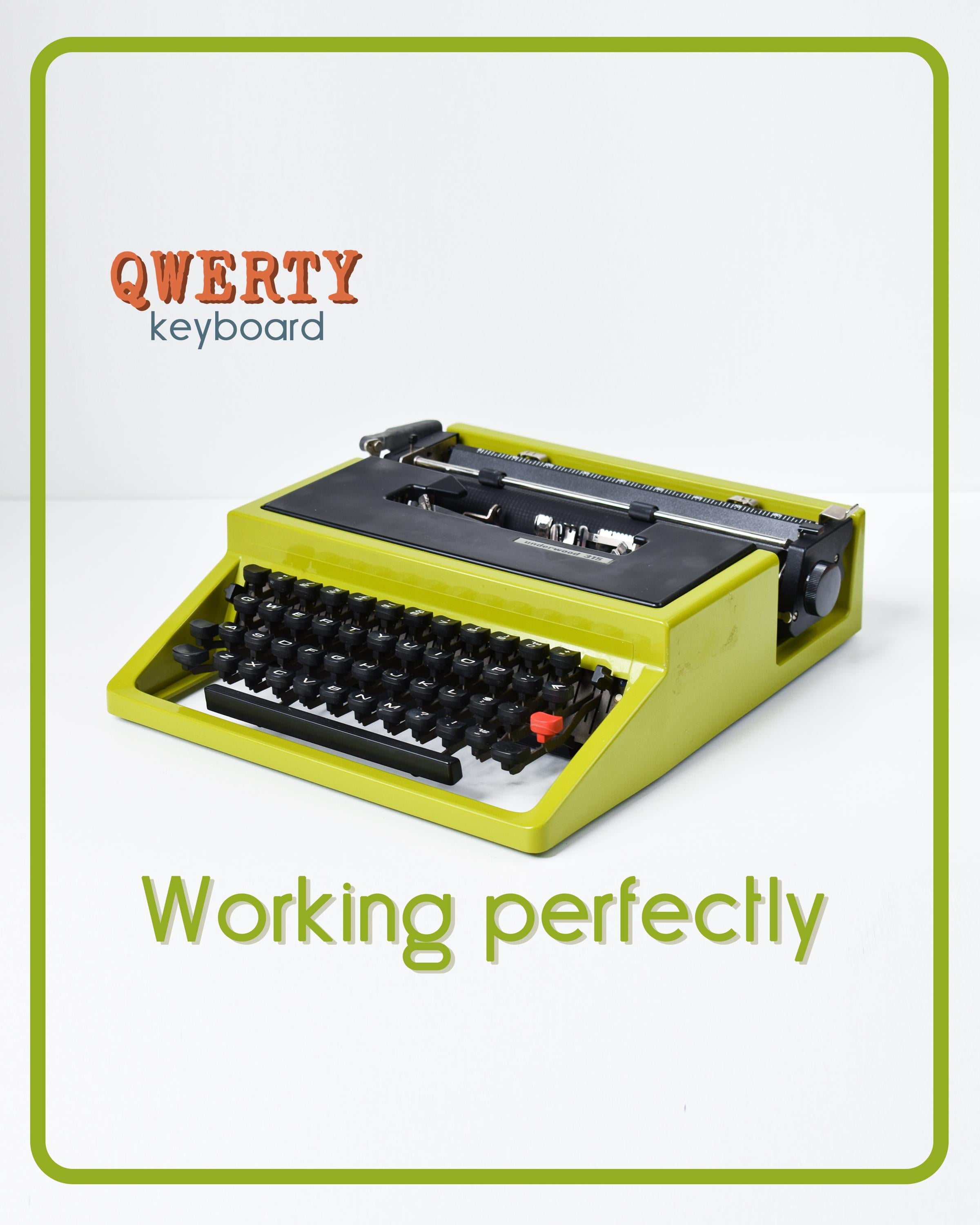 underwood 315　タイプライター　レトロ Underwood 315 - Etsy 日本