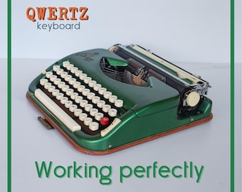 ABCポータブル - 実用タイプライター、1960年、ケース付き - Etsy 日本