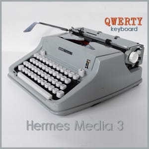 Professionally Serviced - Hermes Media 3 Typewriter - Working Perfectly