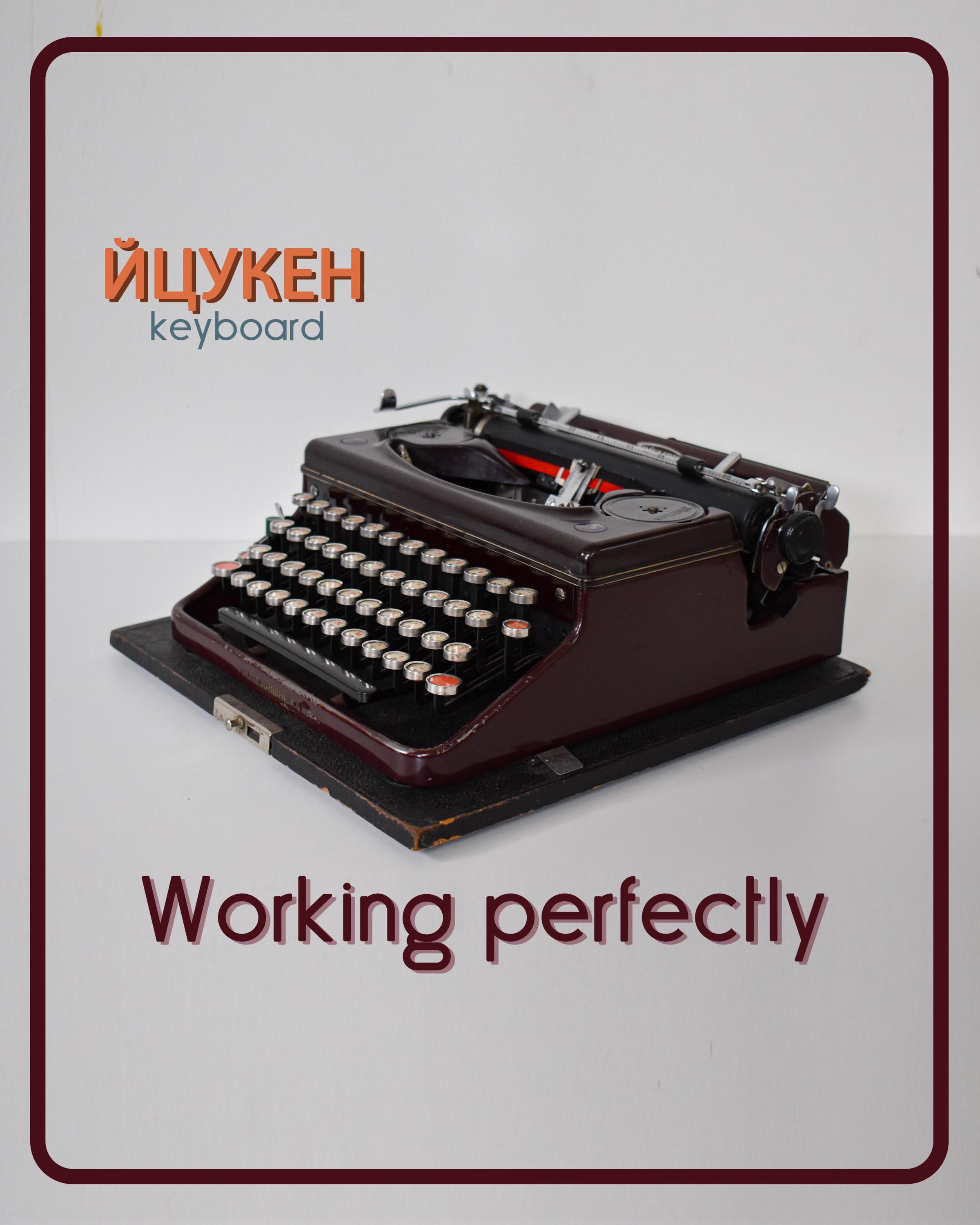 Russian cyrillic typewriter - Etsy 日本