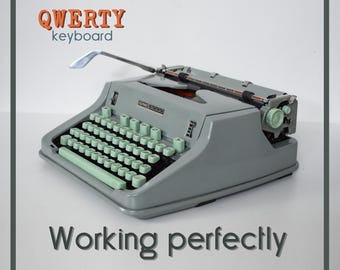 RARE FONT Typewriter - Mint Hermes 3000 - Professionally Serviced - 1-3 Day Delivery WORLDWIDE