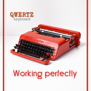 Olivetti Valentine Working Typewriter - Etsy