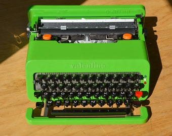 RARE - Original Green Olivetti Valentine Typewriter RARE - Original Green Olivetti Valentine Typewriter