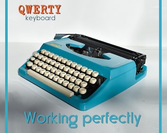 PERFECTLY WORKING Typewriter - Teal Brother 200 - Professionally Serviced - 1-3 Day Delivery WORLDWIDE