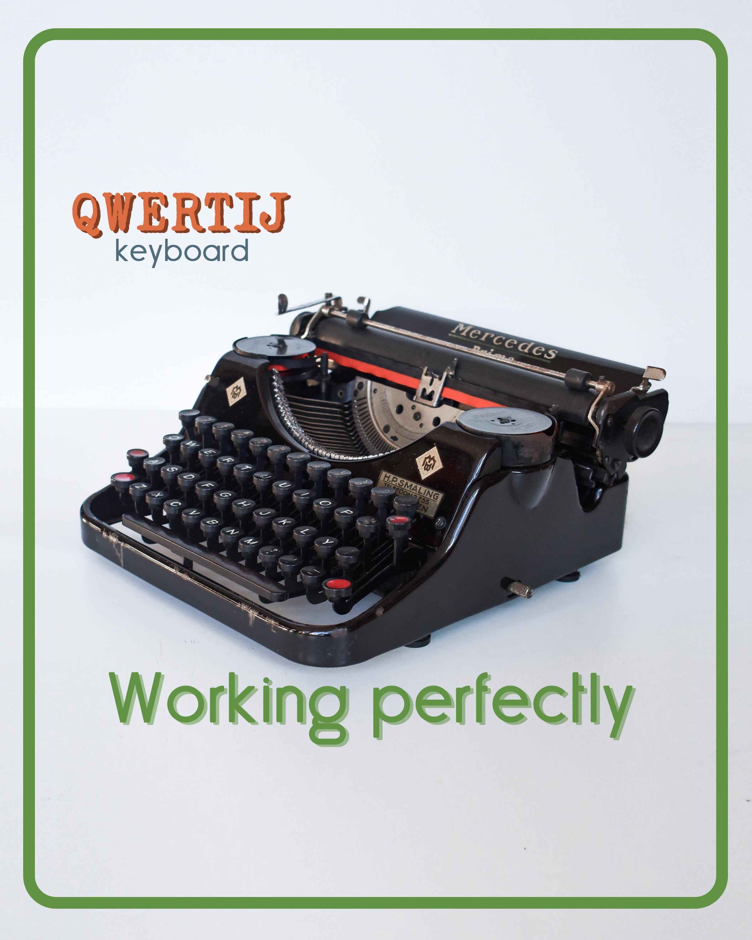 Mercedes Prima Typewriter - Etsy