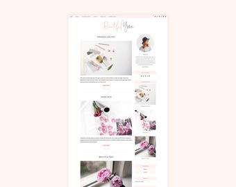WordPress-Theme, minimalistische Blog-Vorlage – Genesis Child-Theme – Yoon