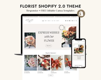 Florist Shopify Template for Flower Shops – Studio Petite by Skyandstars