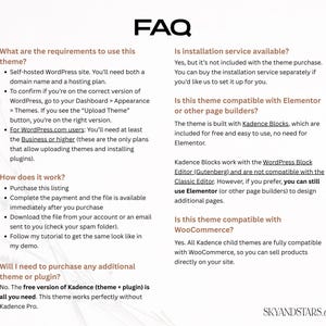 Kadence Child Theme for WordPress - Lifestyle & Travel Bloggers - SEO Optimized, Customizable, Mobile-Responsive Blog Template - Goodvibes image 7