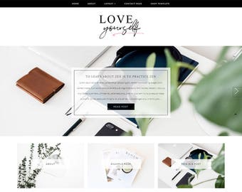 Wordpress Theme - Responsive Wordpress Template - Lifestyle Blog Template - Genesis Child Theme - Genesis Framework Theme // LOVE