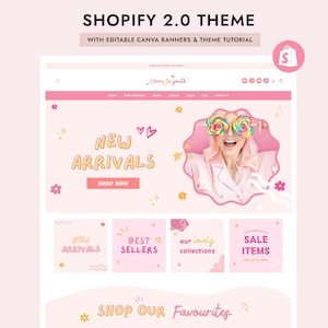 Può includere: Un design di sito web rosa e bianco per un negozio online chiamato "Cherry to Youth". Il sito web presenta un banner con il testo "Nuovi arrivi" e un pulsante che dice "Acquista ora". Il sito web presenta anche una sezione con il testo "Acquista i nostri preferiti".