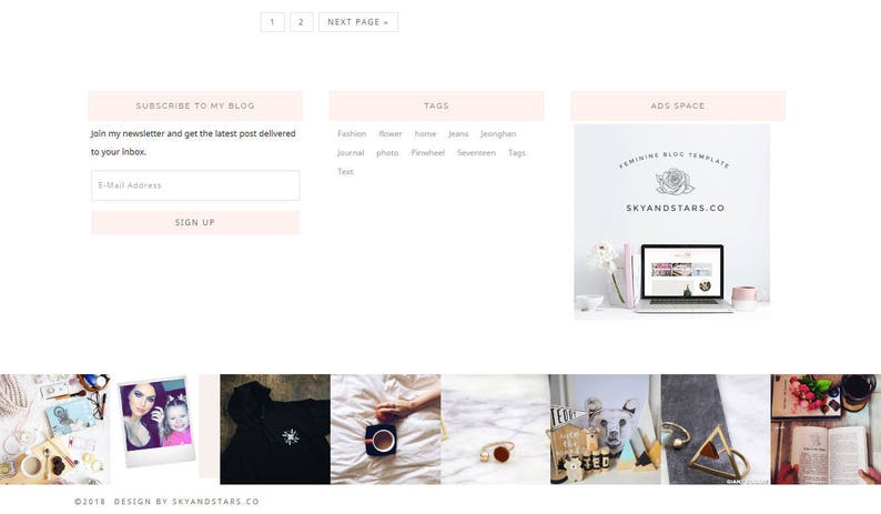 Wordpress Theme Blog & Genesis Child Theme, Wordpress Template YOON image 3