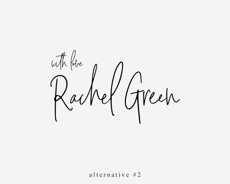 Custom Post Signature, Custom Signature, Blog Signature, Email ...