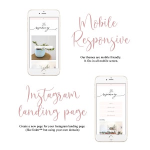 Wordpress Theme Blog & Genesis Child Theme, Responsive Wordpress Template, Pink Wordpress theme, Feminine Wordpress theme Rosemary image 7