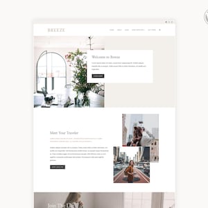 Tema Breeze para blog WordPress – Tema filho do Kadence, compatível com WooCommerce
