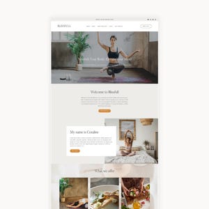WordPress Theme for Wellness, Yoga Instructors, Health Bloggers, Coaches & Agencies - Kadence Child theme - Blissfull