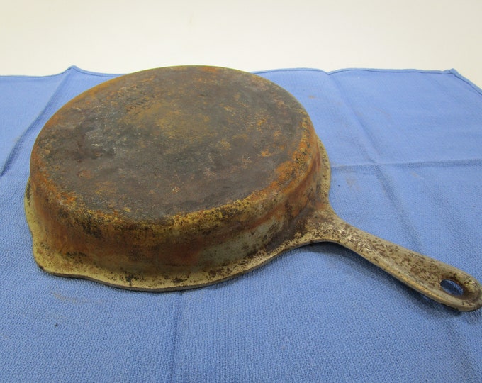 Vintage Cast Iron Nickel Plated 1401C Sidney Wagner Fryer Lid Etsy