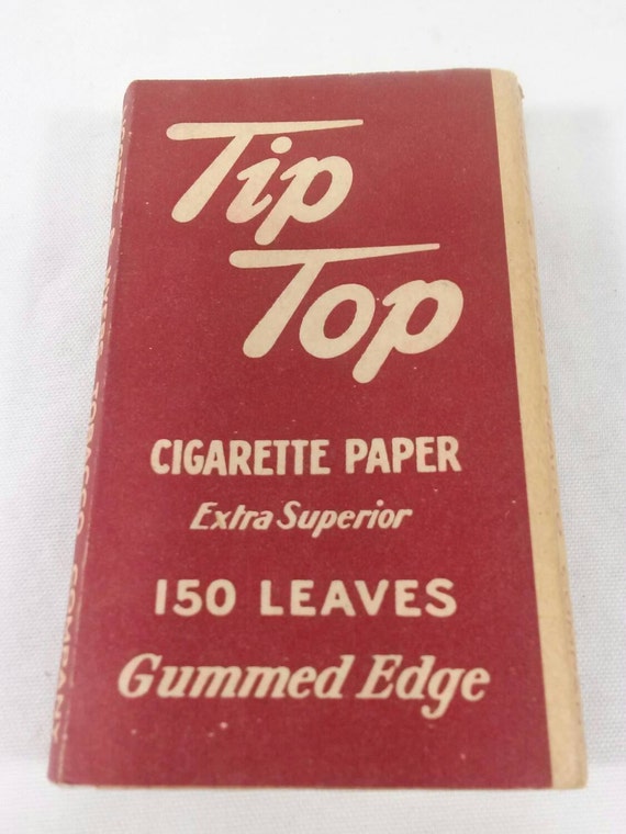 Vintage Tip top tobacco rolling papers cigarette Liggett Myers Etsy