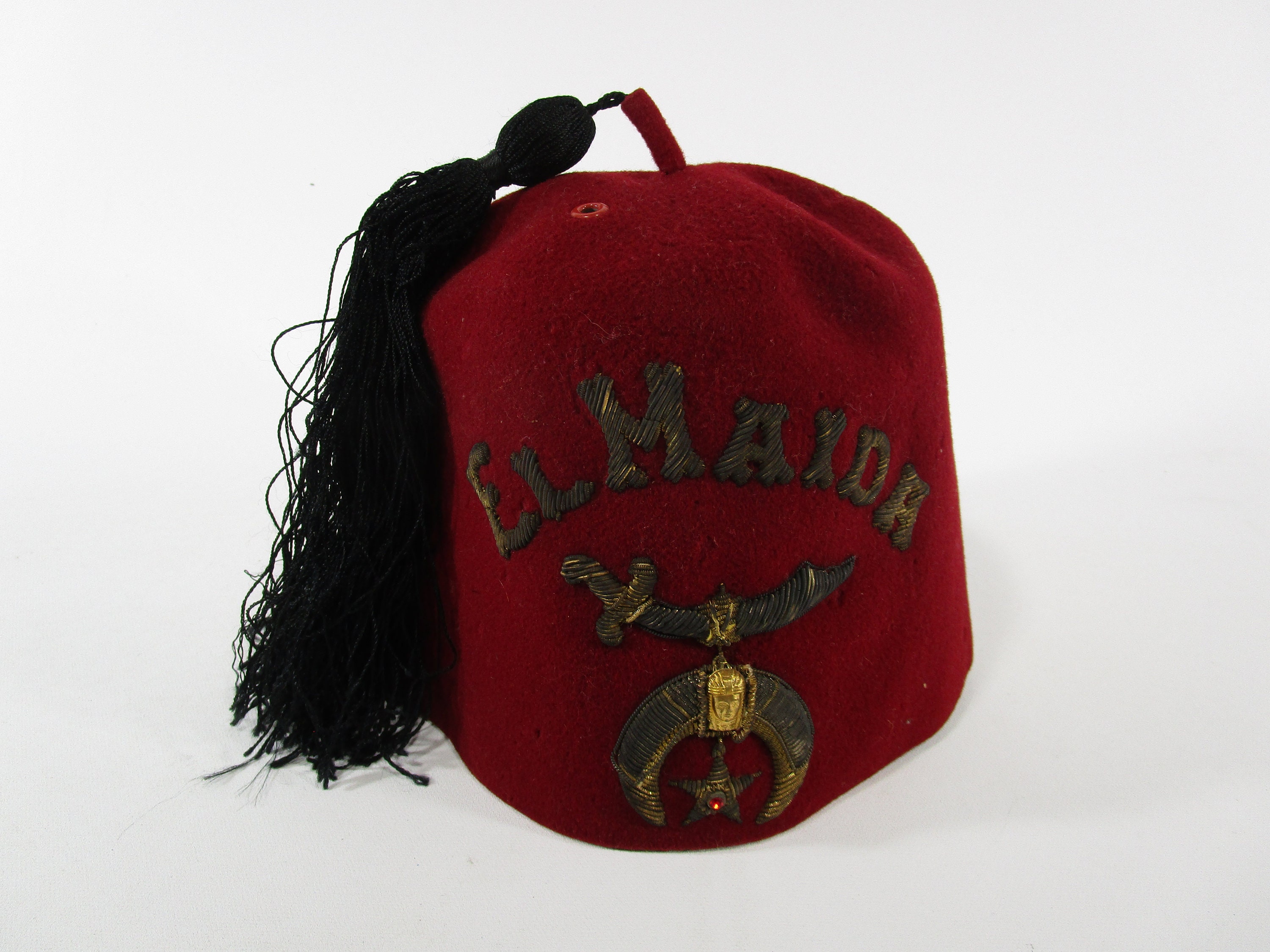 Vintage El Maida Shriners Fez/hat 