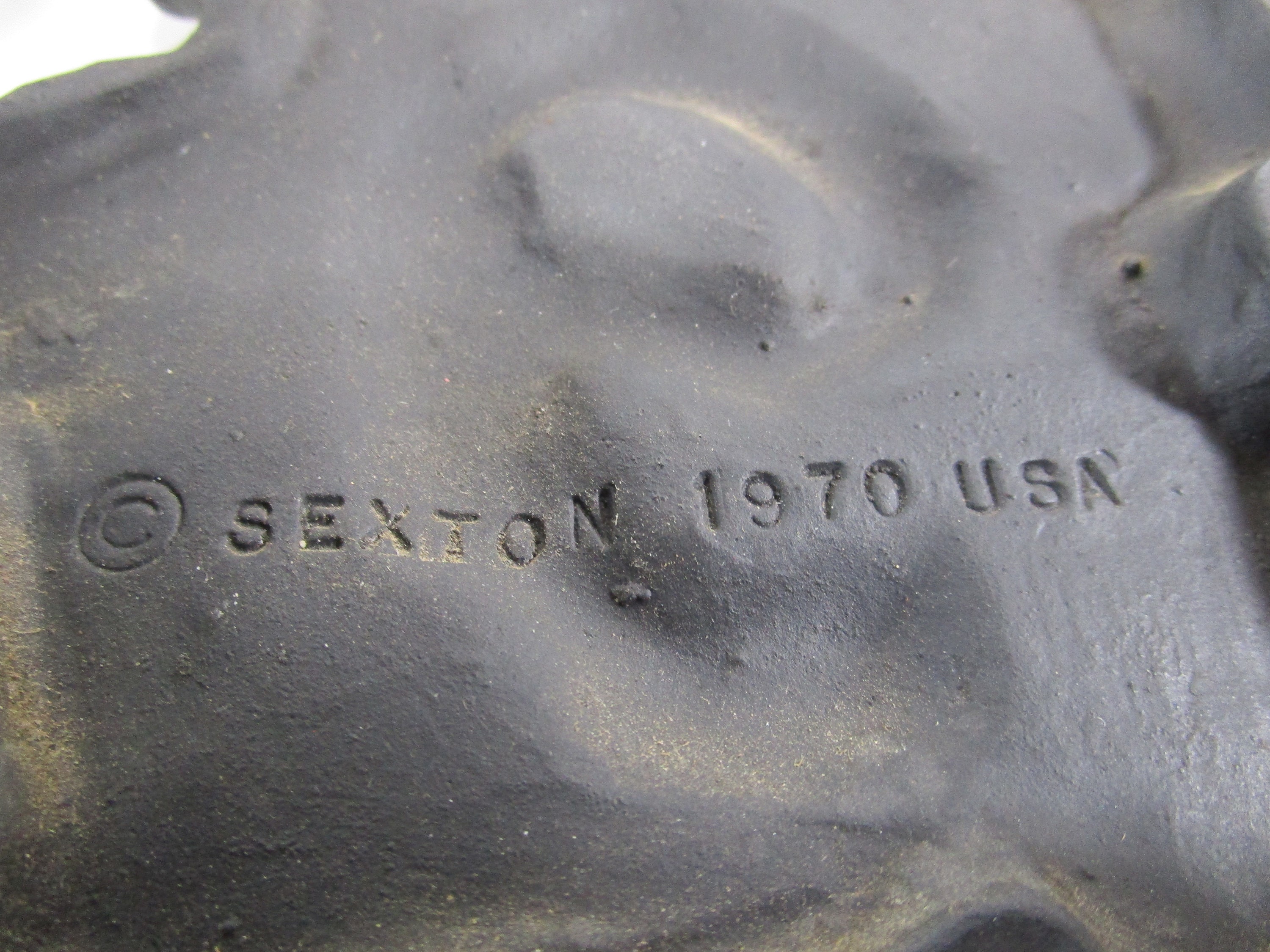 Retro Sexton Brutalist Metal Wall Clock 1970 Etsy