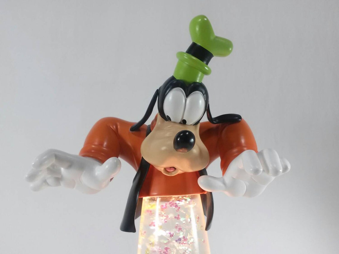 Vintage Disney goofy heat lava lamp light Etsy