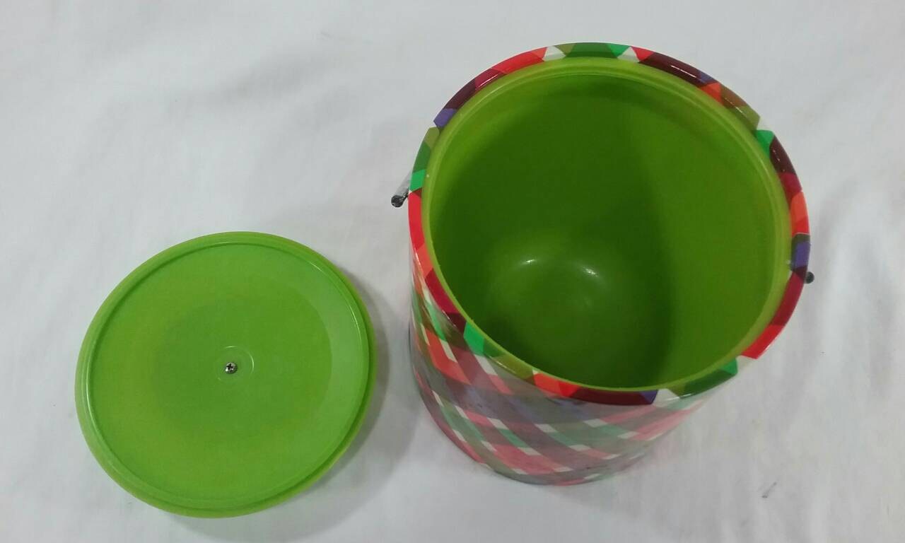 Retro Rainbow Ice Bucket Vintage Colorful Etsy