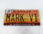 Mark 6 VI kansas vanity license plate personalized car tag selmer saxophone