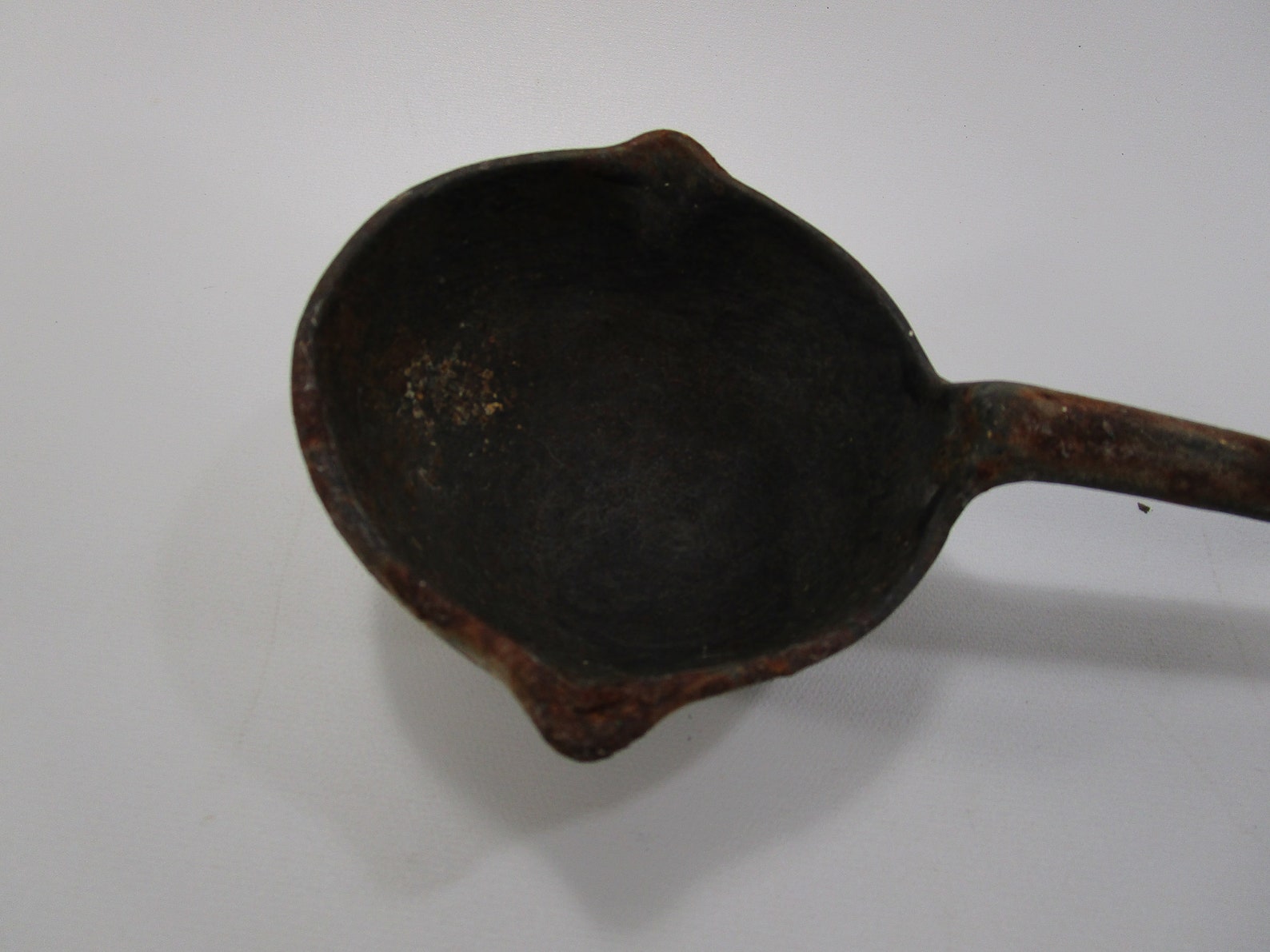 Vintage Cast Iron Ladle / Dipper Etsy