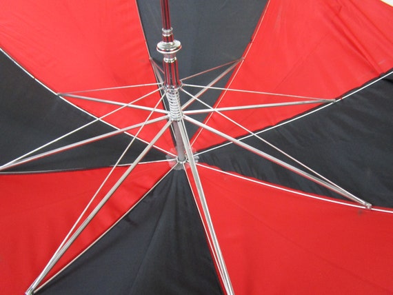 Vintage red and Black Dare umbrella - image 5