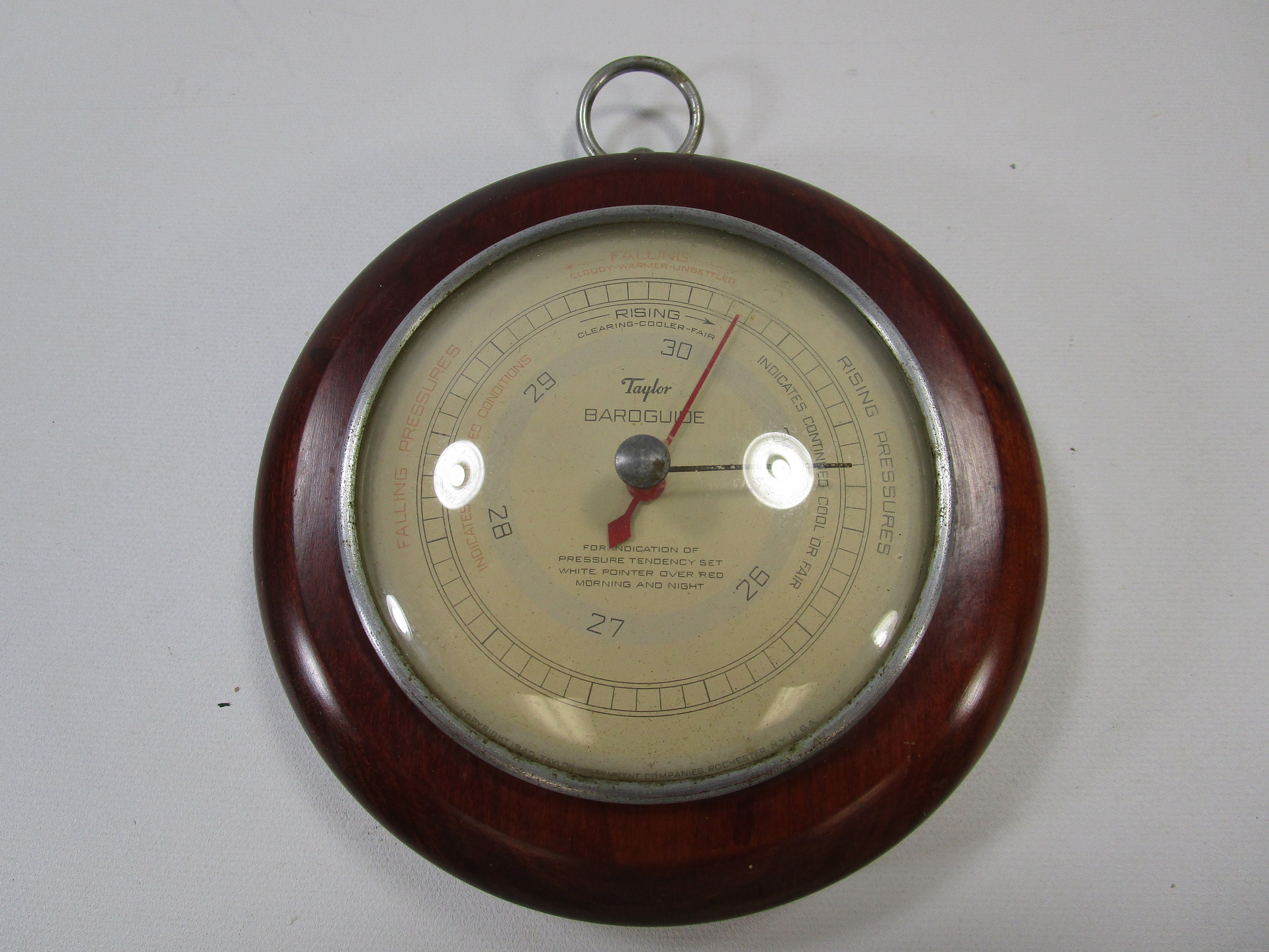 Vintage Taylor Baroguide Barometer 