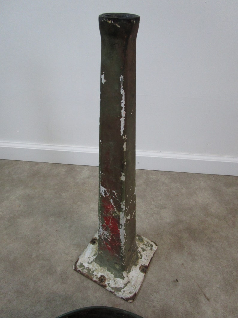 Vintage Cast Iron Soda Fountain Stool Etsy