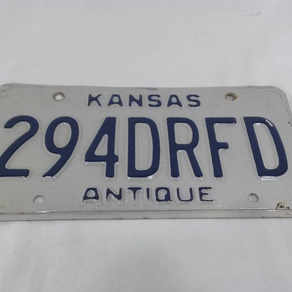 Kansas Vanity Plate Etsy
