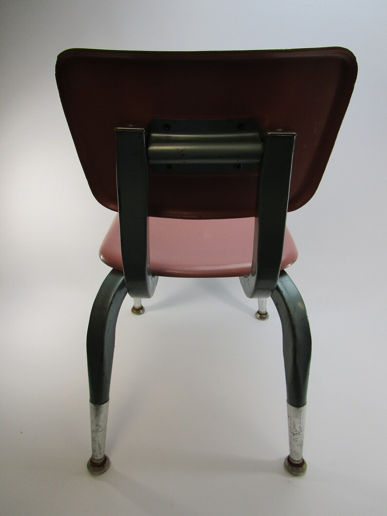 Midcentury Vintage Retro Fiberglass School Desk Chair Etsy