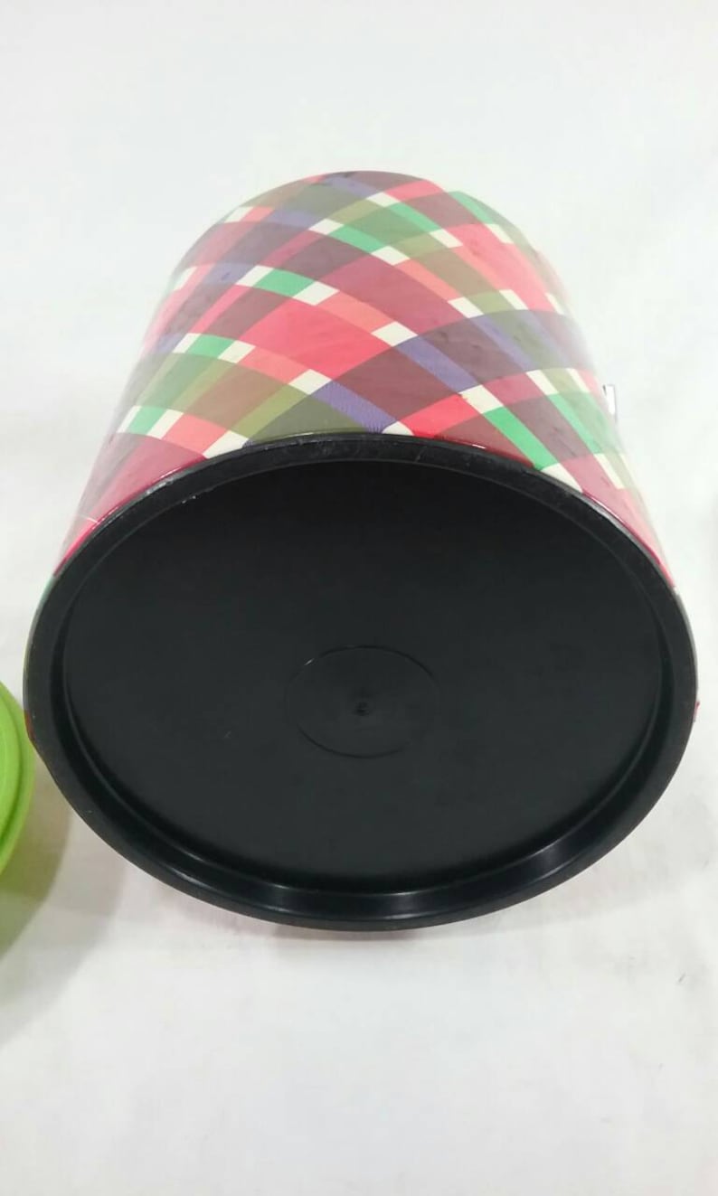 Retro Rainbow Ice Bucket Vintage Colorful Etsy