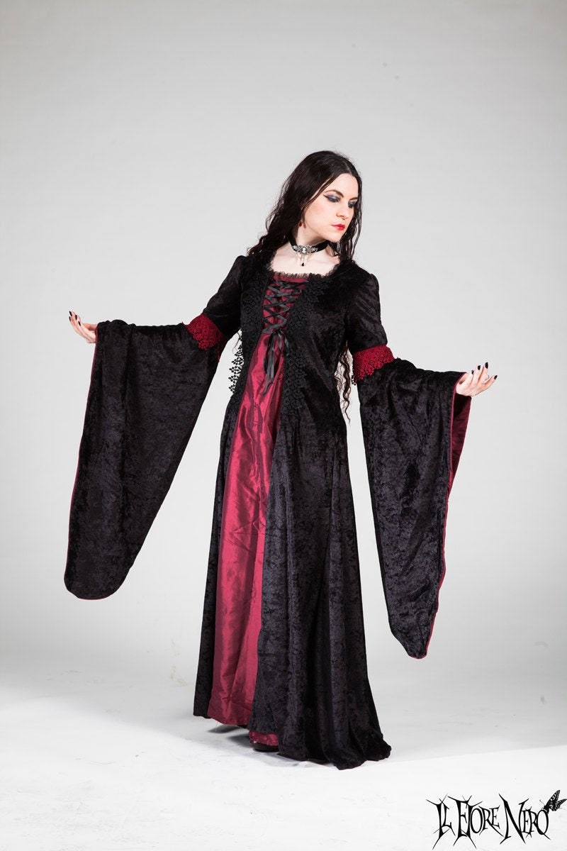 Aplaudir Talentoso Albardilla Vestido gótico - Etsy España