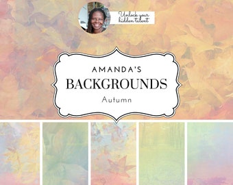 Vintage Autumn Leaves Digital Paper Pack: Art Journal Scrapbook (PDF & ZIP)