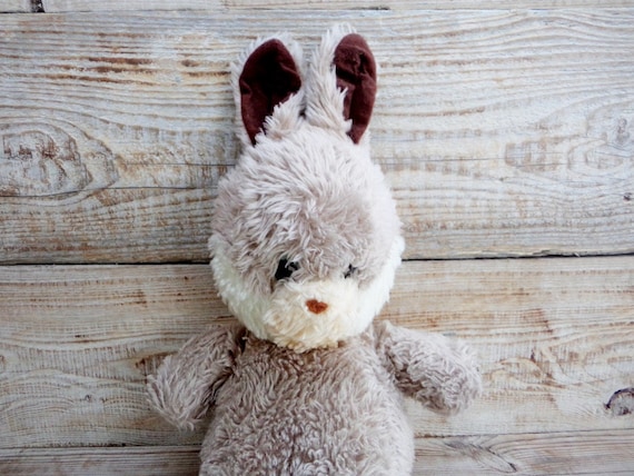 old stuffed bunny