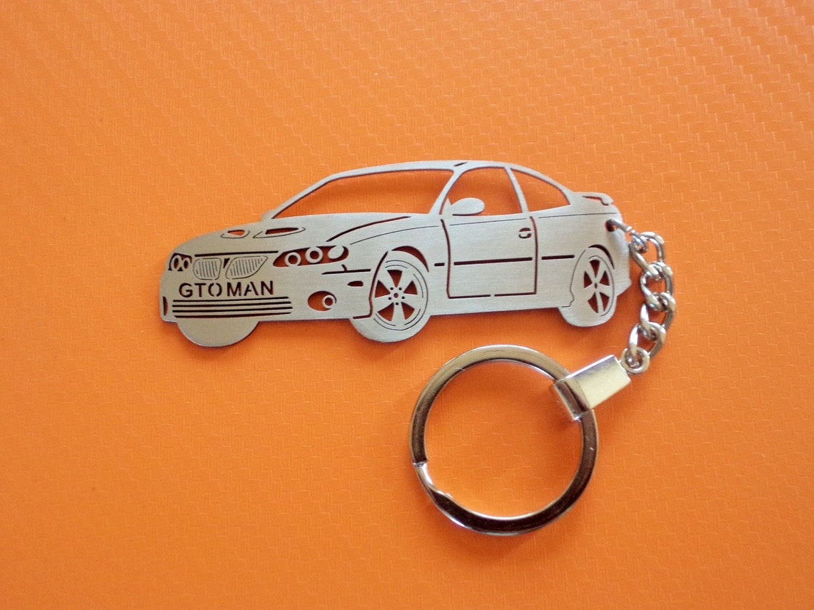 Key chain for Pontiac GTO 2005 Car Keychain Personalized | Etsy