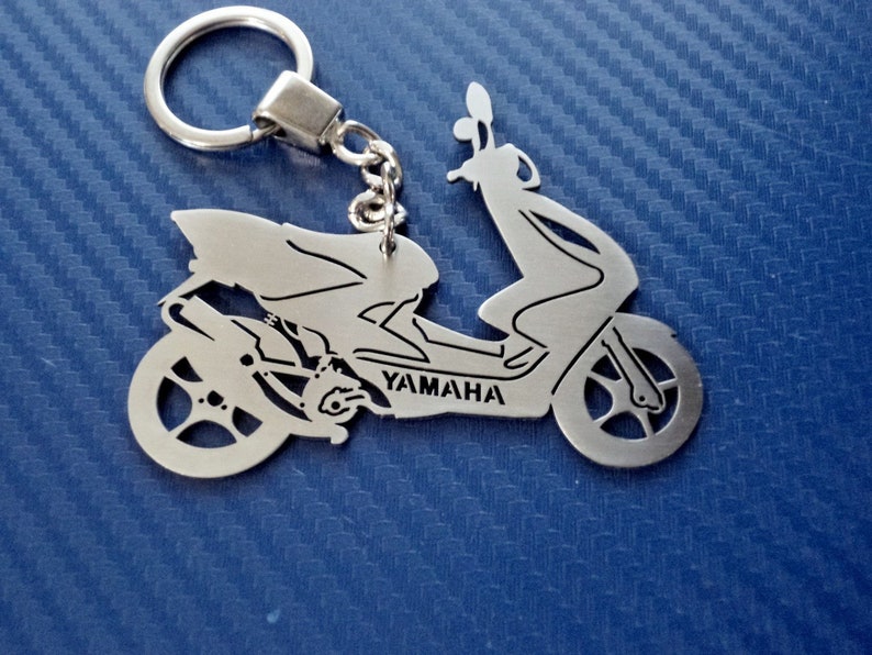 Key Chain For Yamaha Scooter Personalized Keychain Custom Etsy
