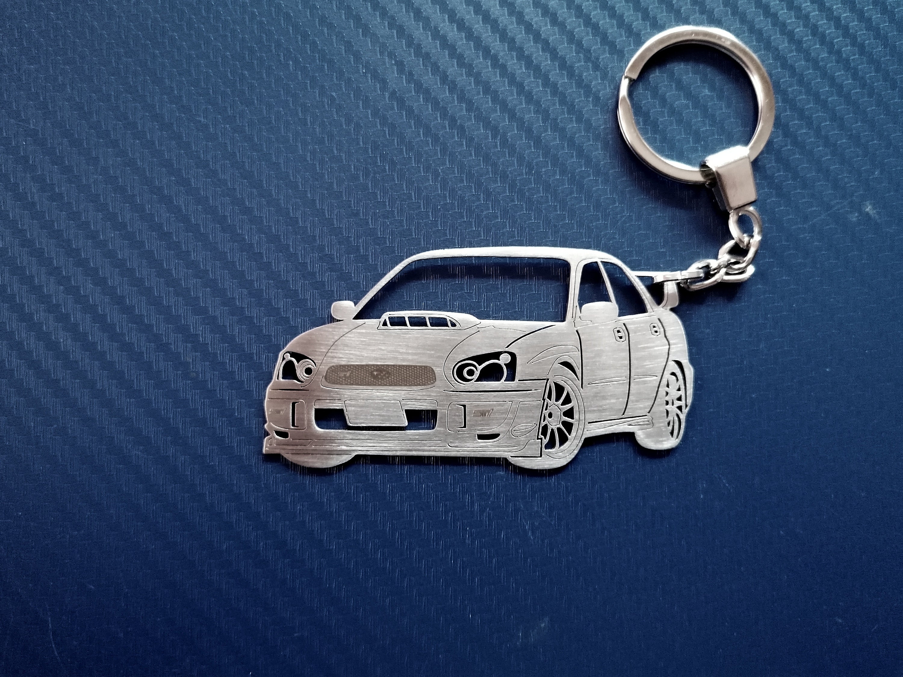Key chain for Subaru WRX STI Car Keychain Personalized Etsy