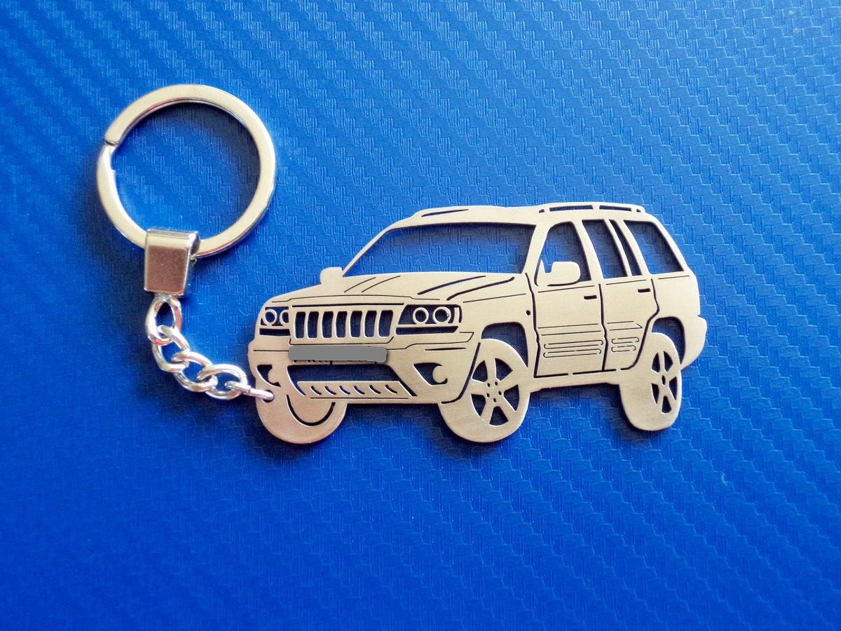 Key chain for Jeep New Grand Cherokee Car Keychain Etsy